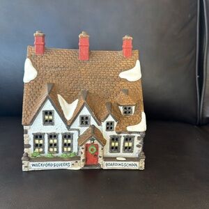 NWT. Dept 56.  Nicholas Nickleby “Wackford Squeers Boarding School”